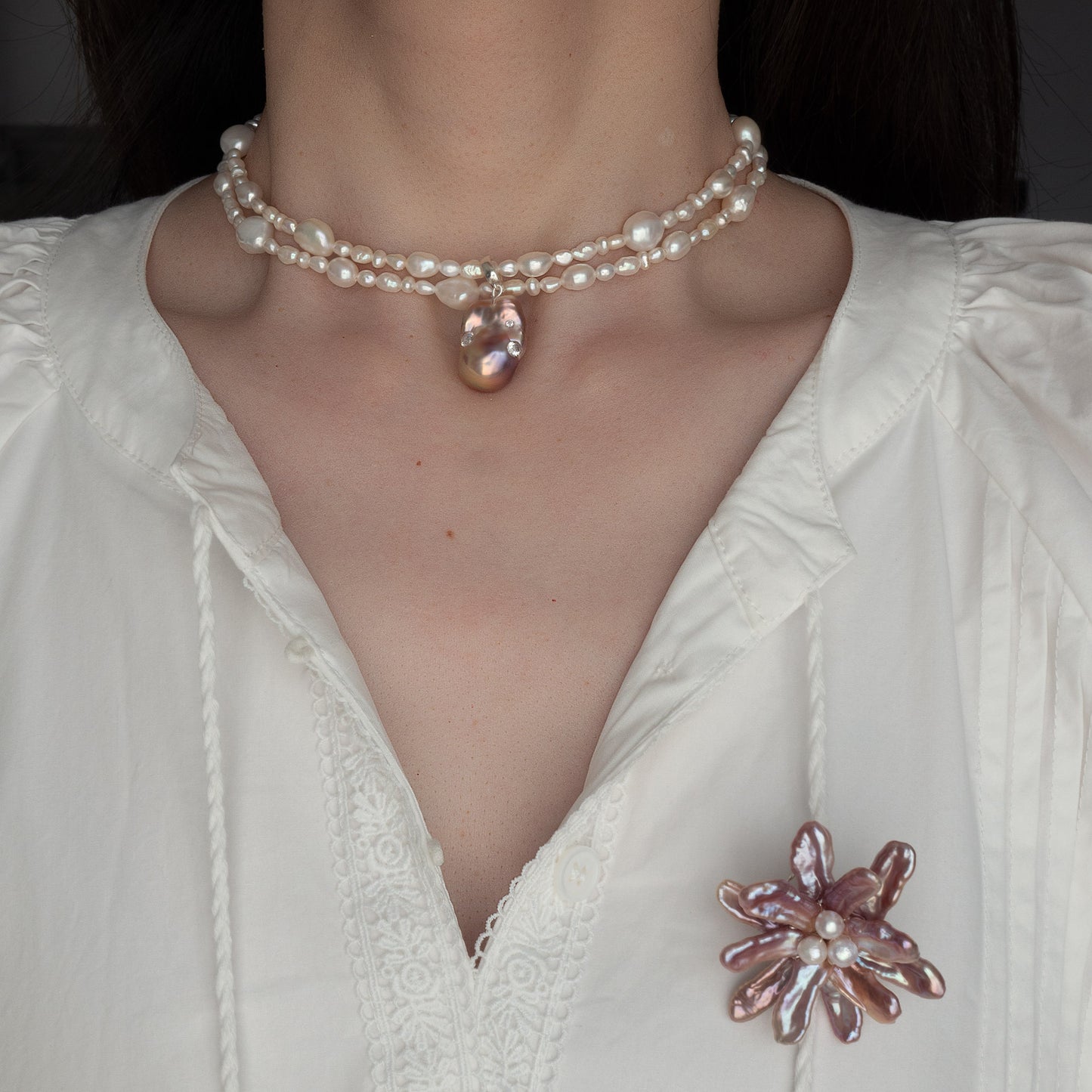 Baroque Bloom Necklace