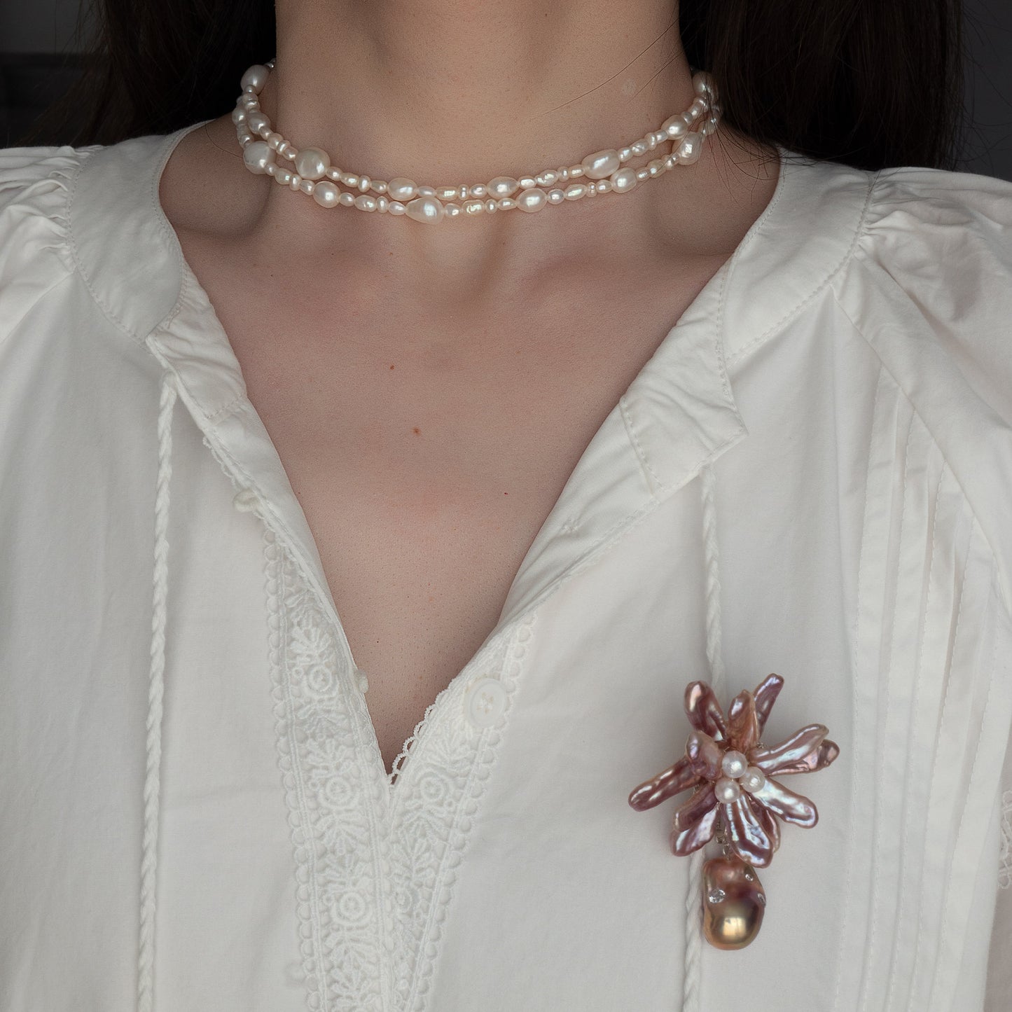 Baroque Bloom Necklace